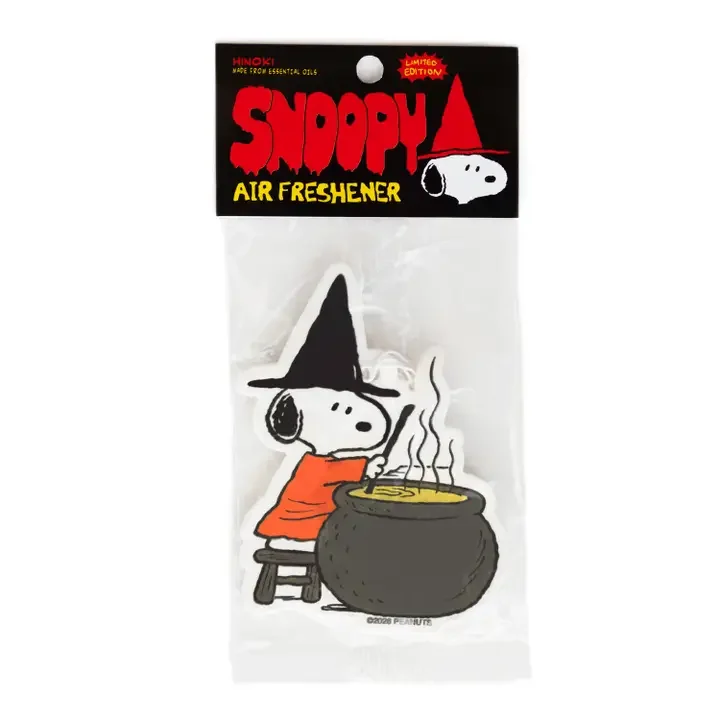 Peanuts Halloween Snoopy Witch Air Freshener