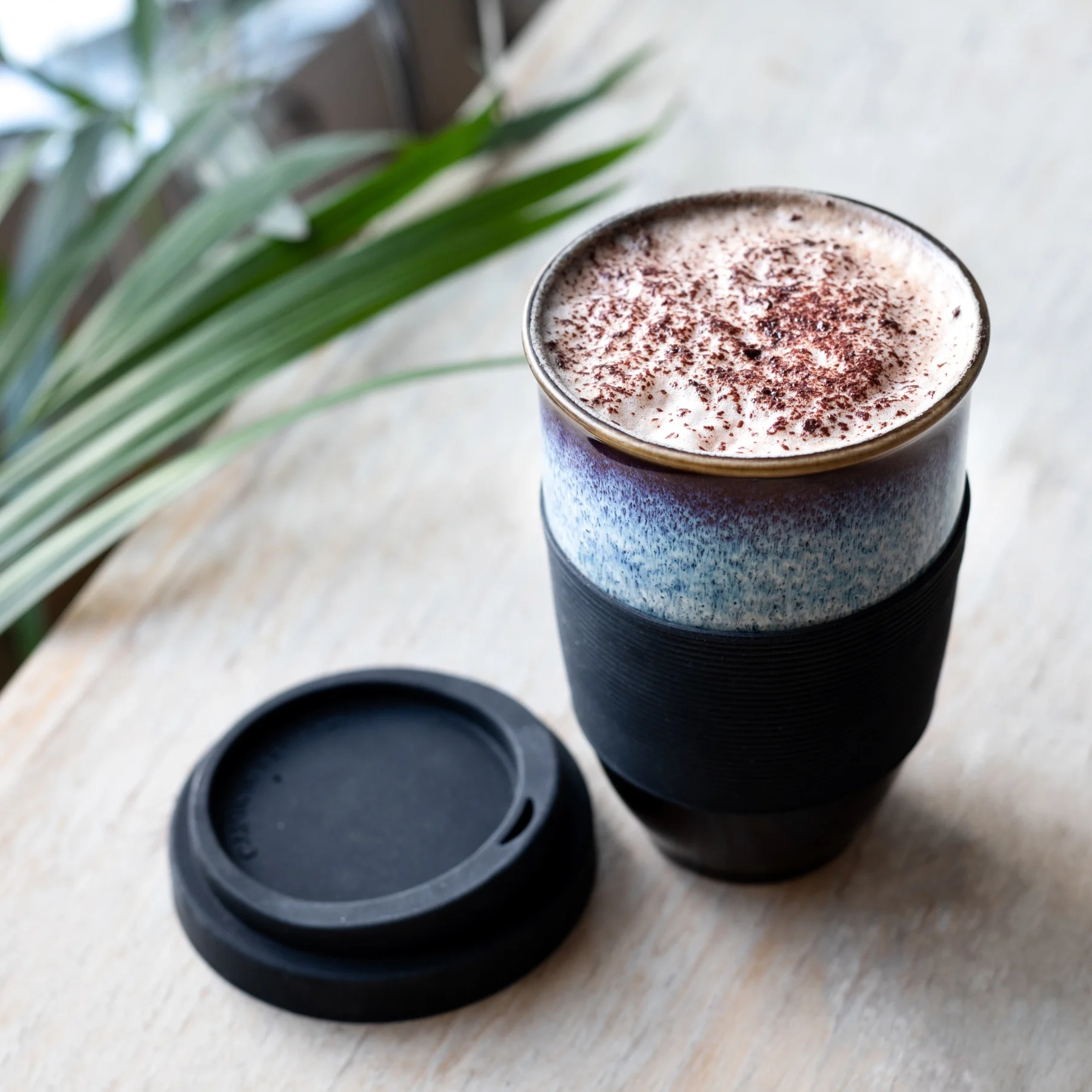 Monsoon Ceramic Travel Mug - 12oz
