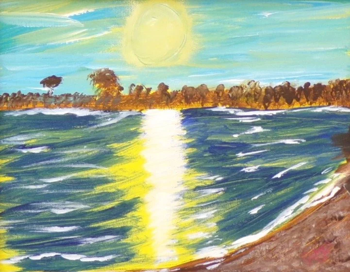 Sunset at Bluff Point