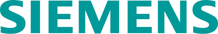 Logotipo de Siemens en color azul