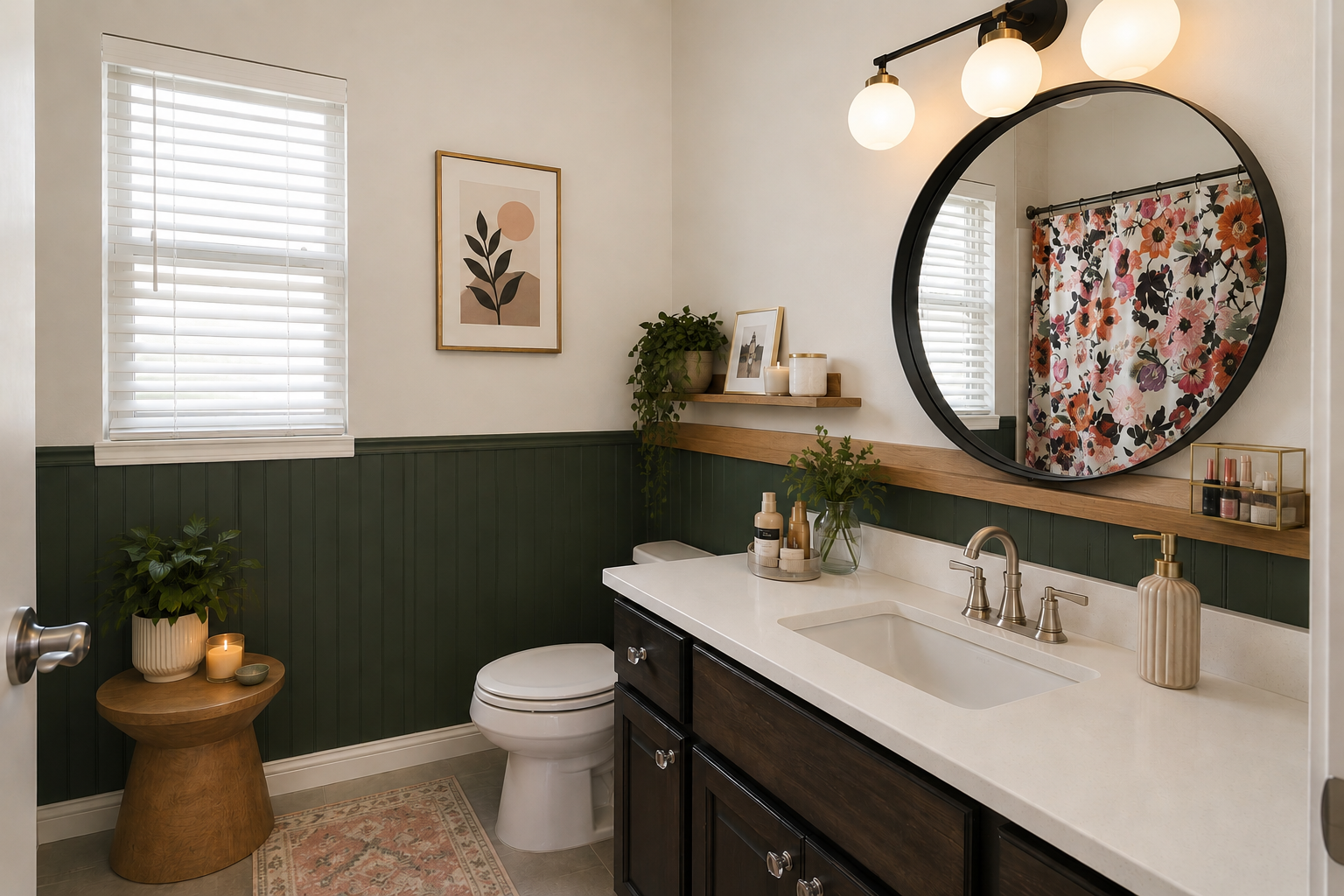 AFTER - Main Bathroom Refresh