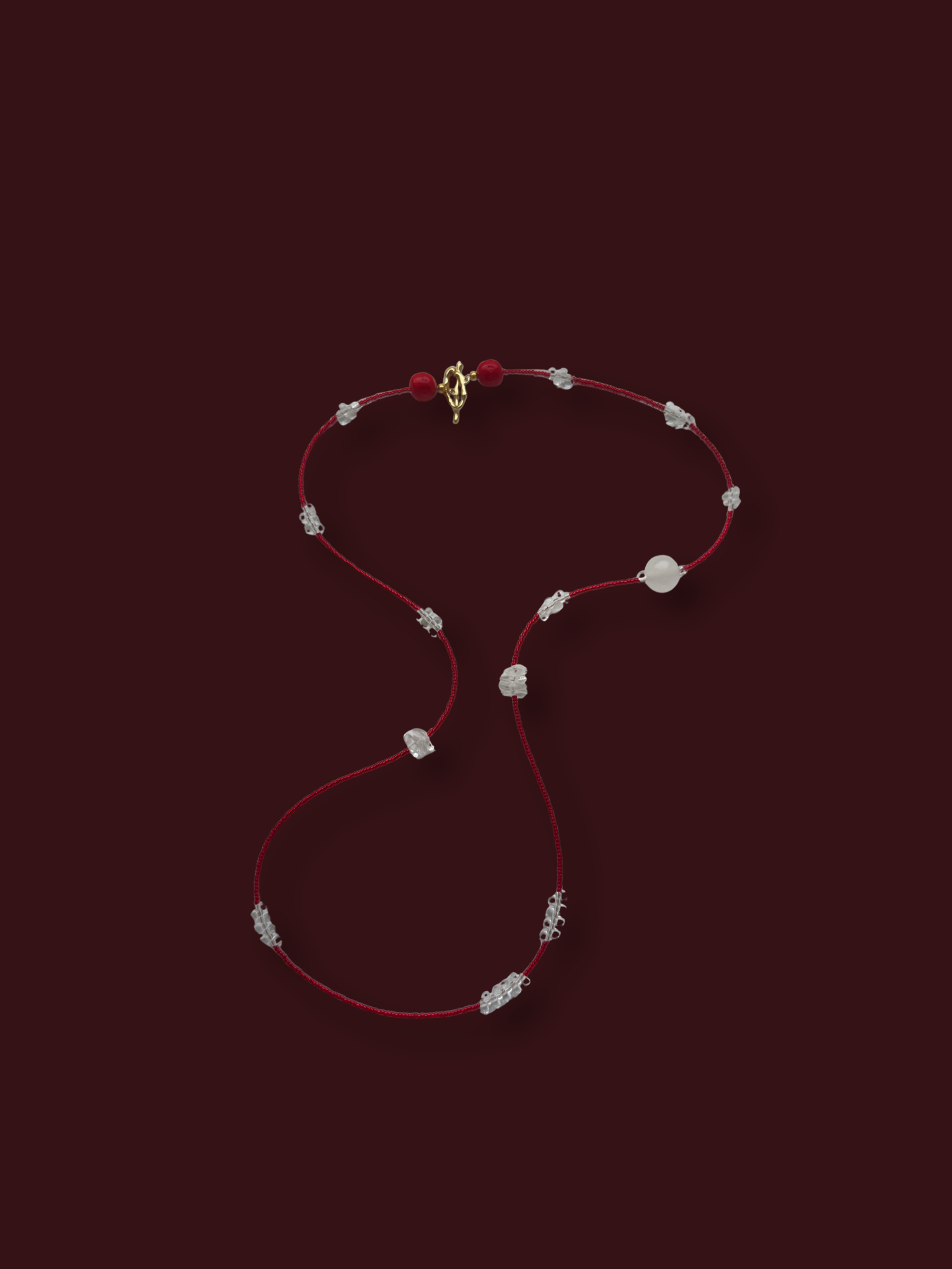 tomato funky necklace