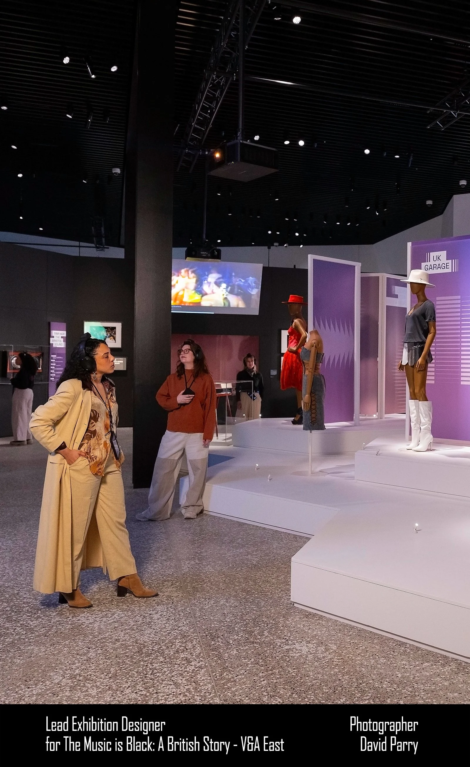 Exhibition and Graphic Design - Reality Is_,

Lighting Design - Jai Morjaria,

AV Video Design and Production - Gino Ricardo Green,

Sound Design and Composer - XANA,

Creative Project Manager - Mekel Edwards
