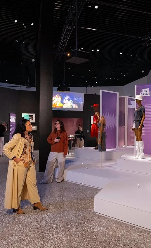 Lead Exhibition Designer 
for The Music is Black: A British Story - V&A East,

Exhibition and Graphic Design
Reality Is_,

Lighting Design
Jai Morjaria,

AV Video Design and Production
Gino Ricardo Green,

Sound Design and Composer
XANA,

Creative Pr