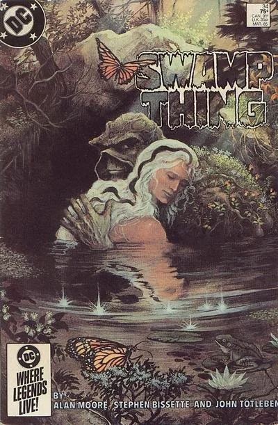Swamp Thing #34 "Rite of Spring" by Alan Moore & Stephen Bissette (1985)