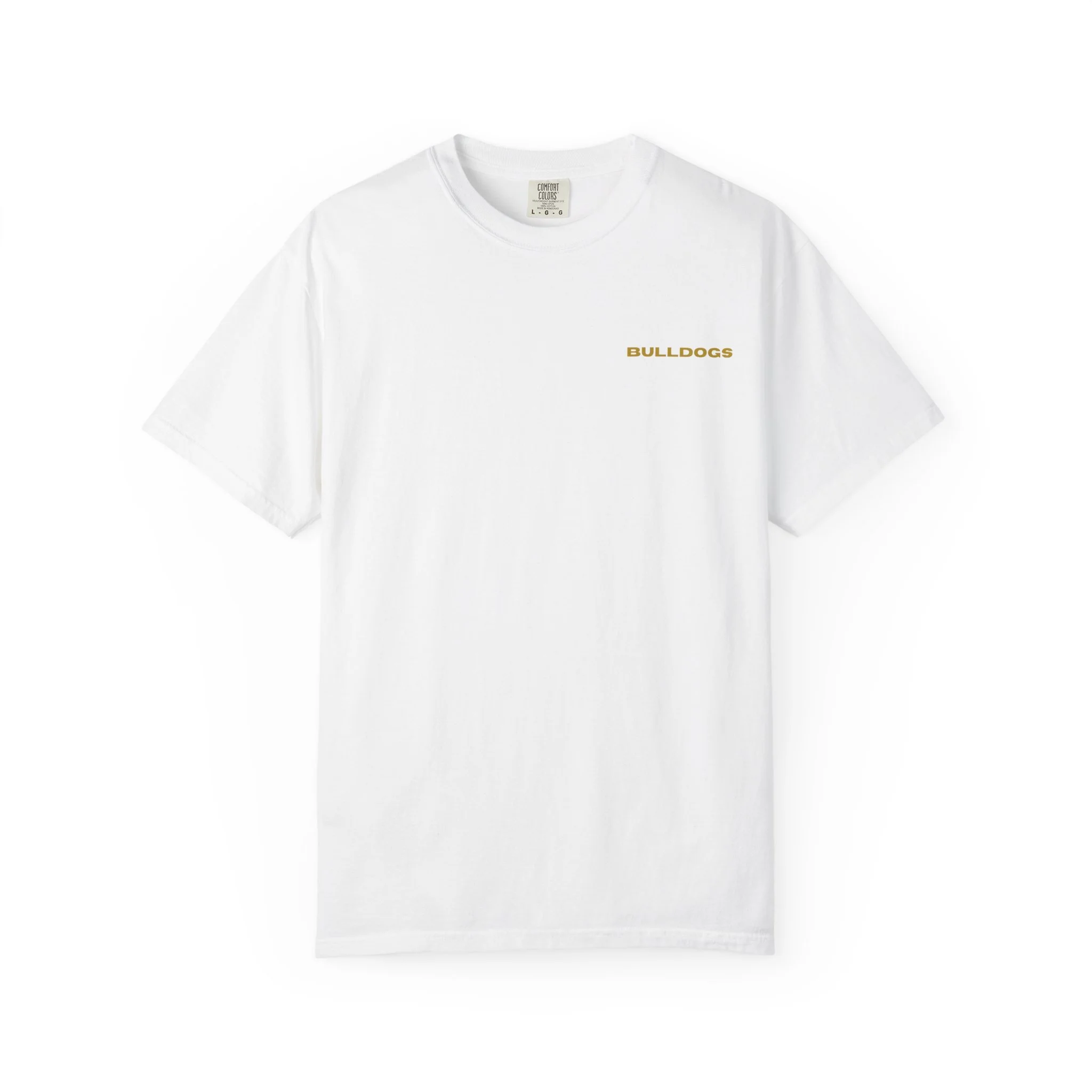 Bulldog Minimalist Chest Logo T-Shirt