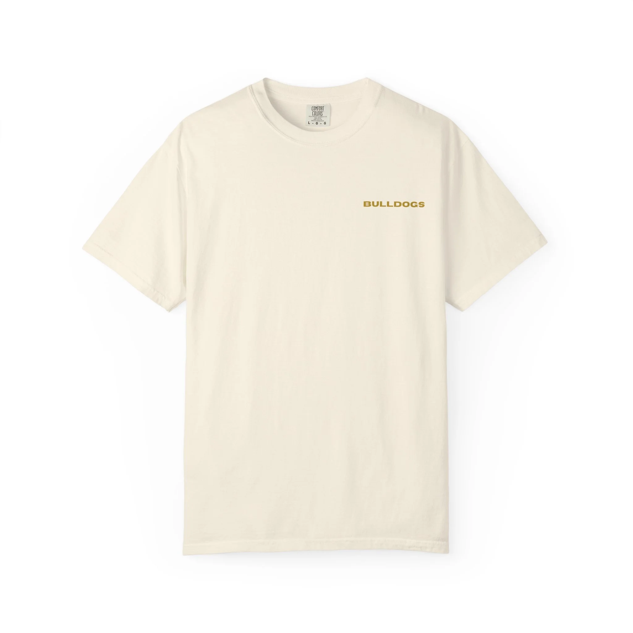 Bulldog Minimalist Chest Logo T-Shirt