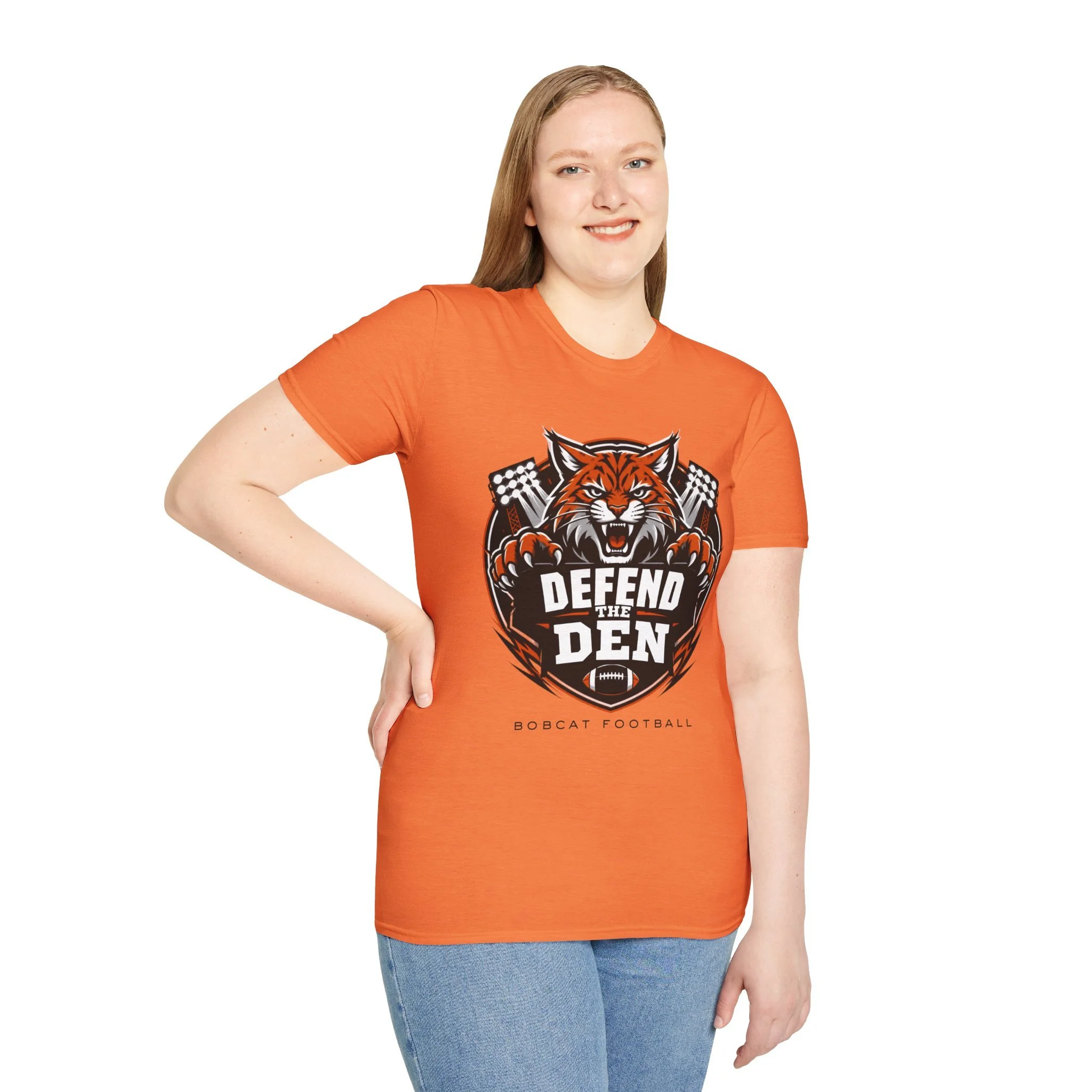 Bobcat Football 'Defend the Den' T-Shirt