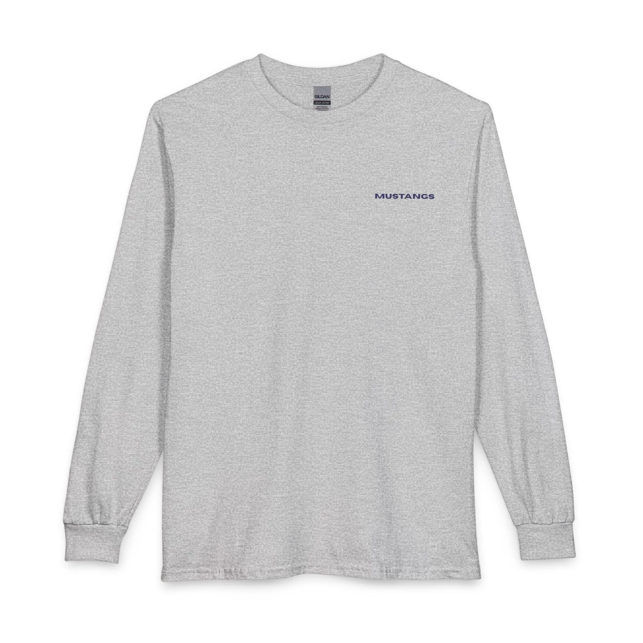 Minimal Mustangs Long Sleeve T-Shirt