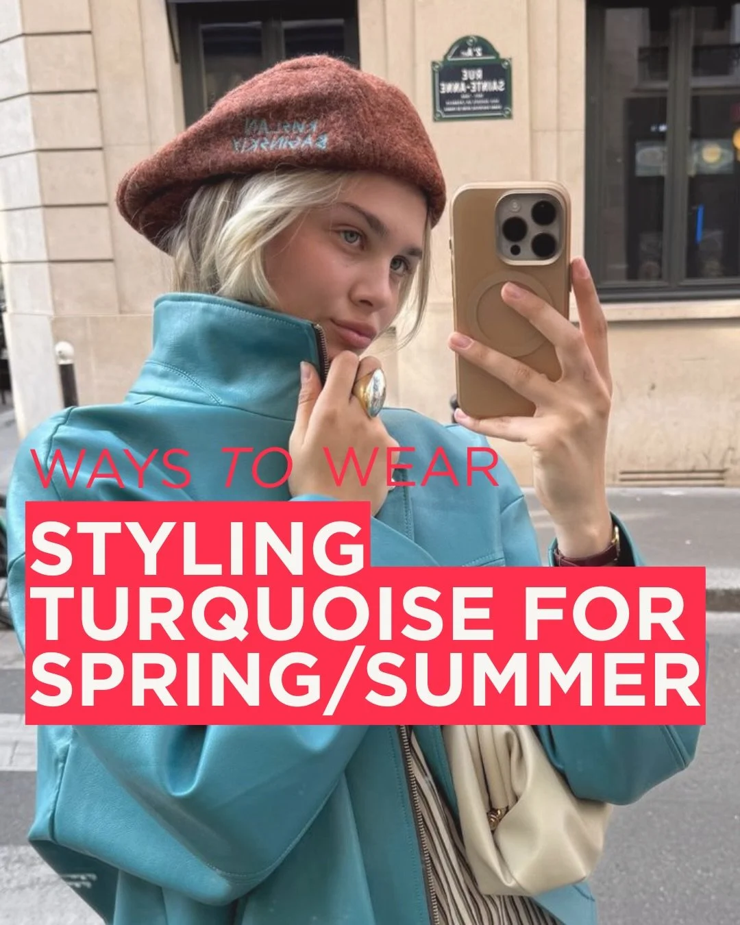 With Transformative Teal being named Colour of the Year, those gorgeous blue/green shades are having a moment. And turquoise is definitely part of the family 

It&rsquo;s bright, fun and just feels like sunshine &mdash; exactly what we want after win