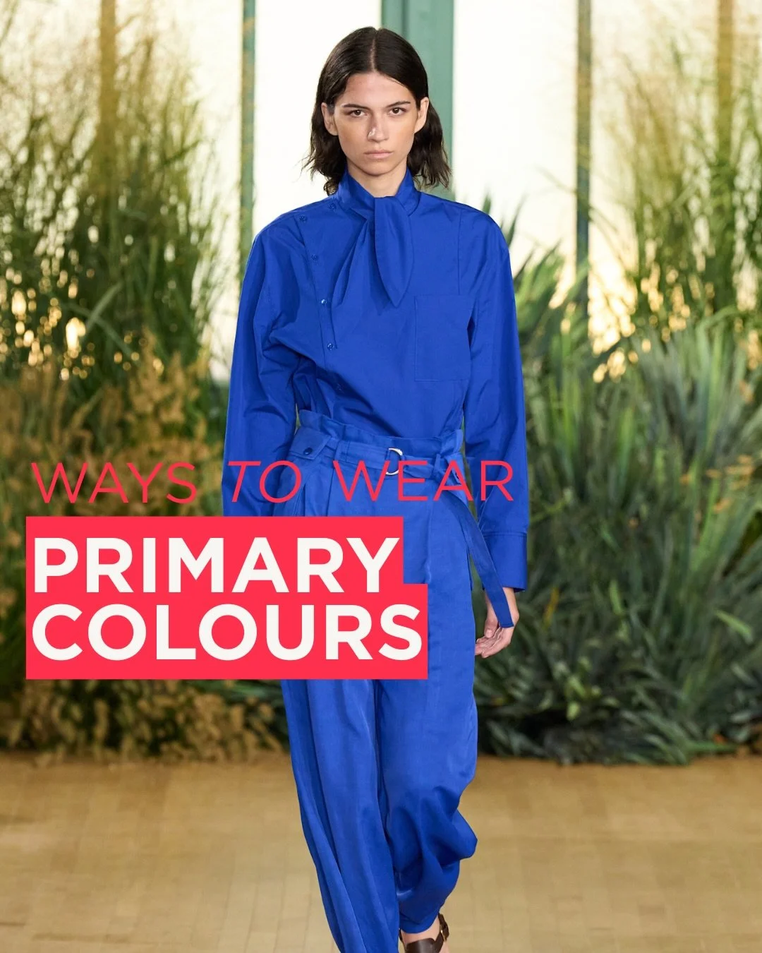 Primary colours were spotted all over Paris Fashion Week, and whether you&rsquo;re vibing the head-to-toe colour drench or just want a pop to spice up one of your everyday outfits, here are some ways to wear those primary brights effortlessly. 🔴🔵🟡