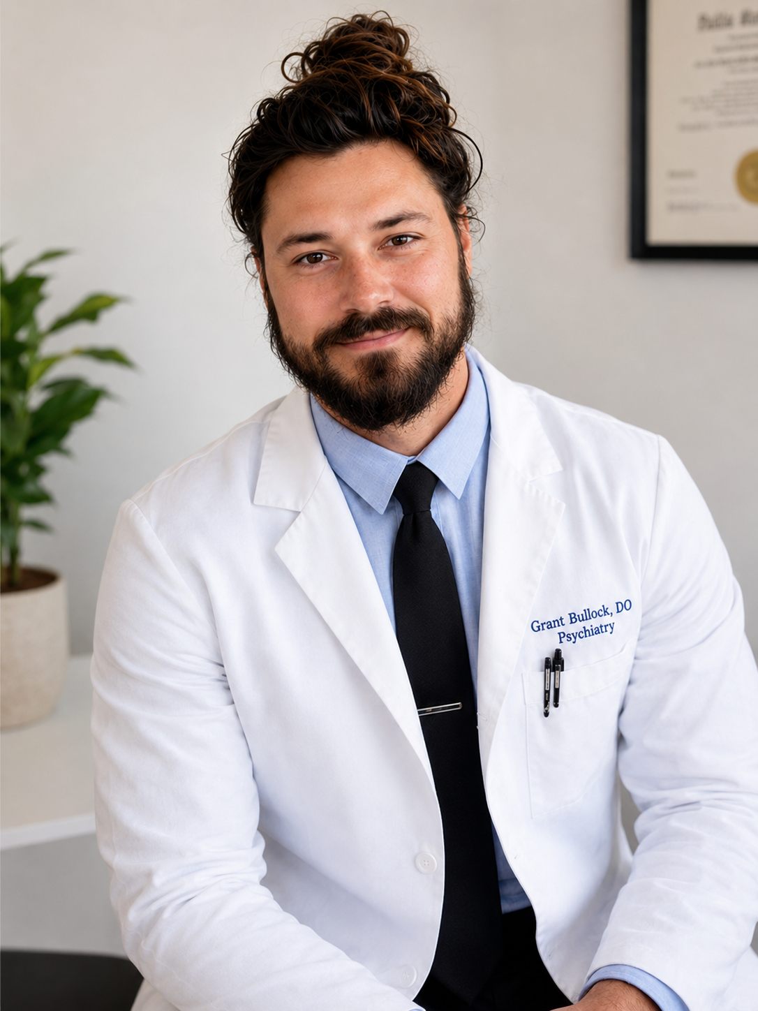Grant Bullock, board-certified psychiatrist & founder of Alara Mental Health