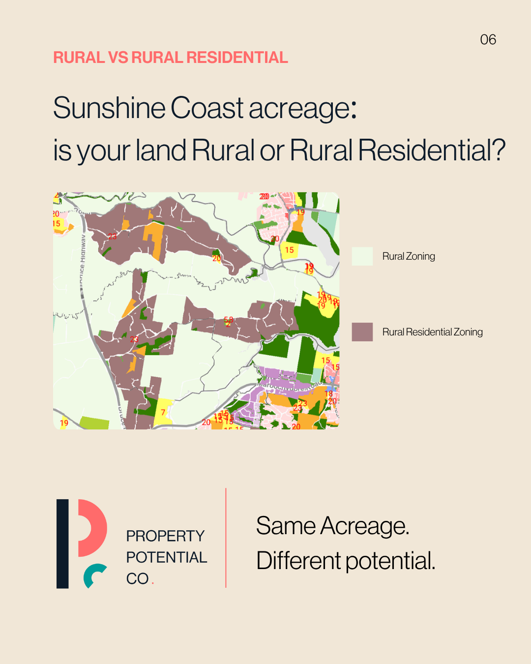 Do you own acreage and assume size is what matters most? Rural and Rural Residential zoning can lead to very different planning considerations. Here's what to understand first.