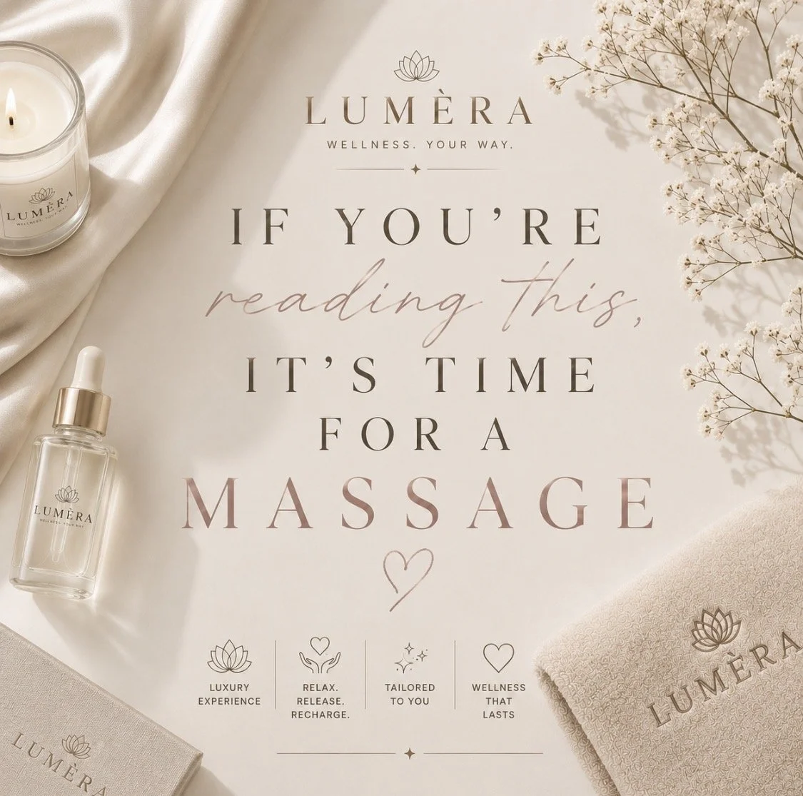 60 minutes Swedish Massage