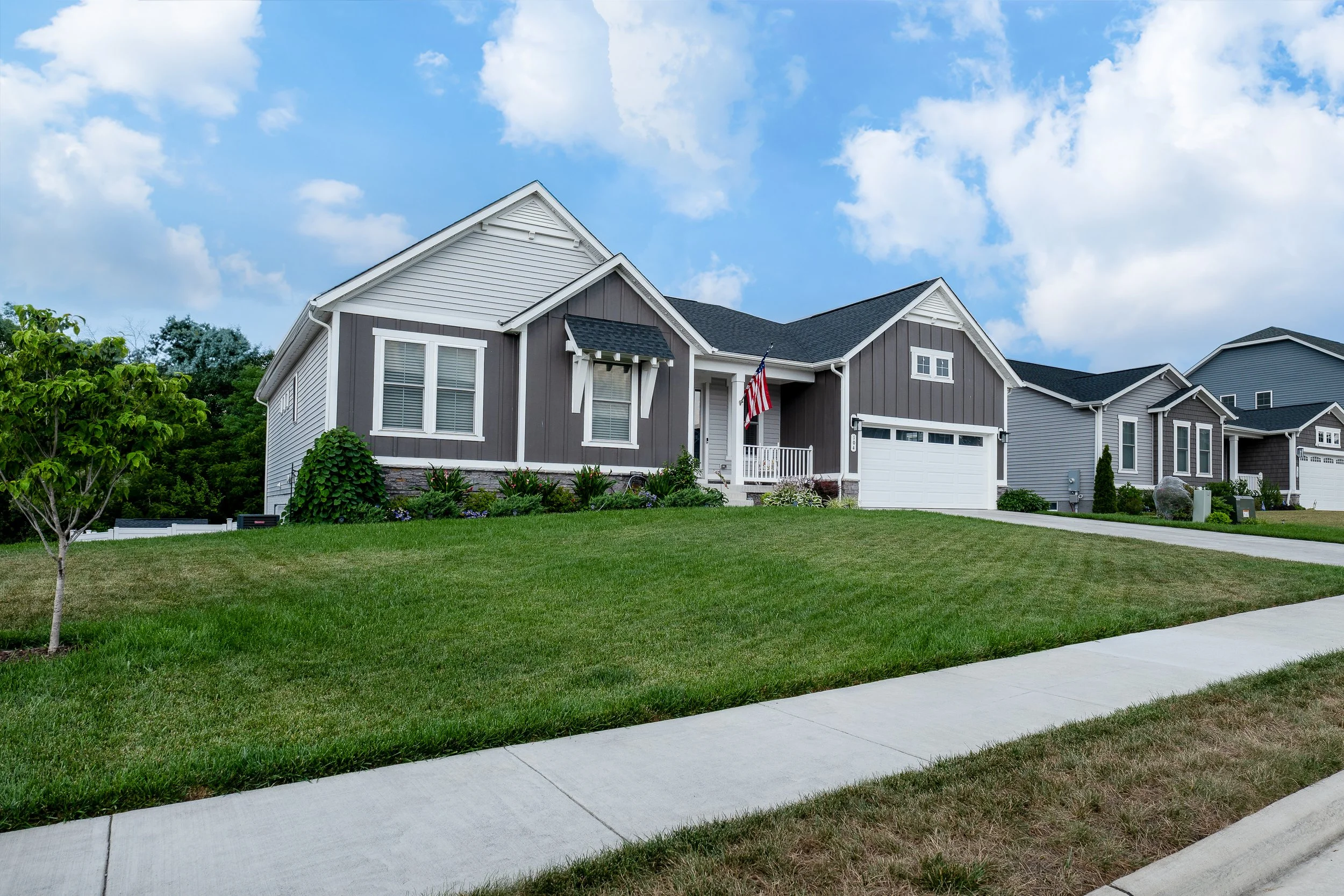 Professional residential exterior real estate photo in Cumberland County PA