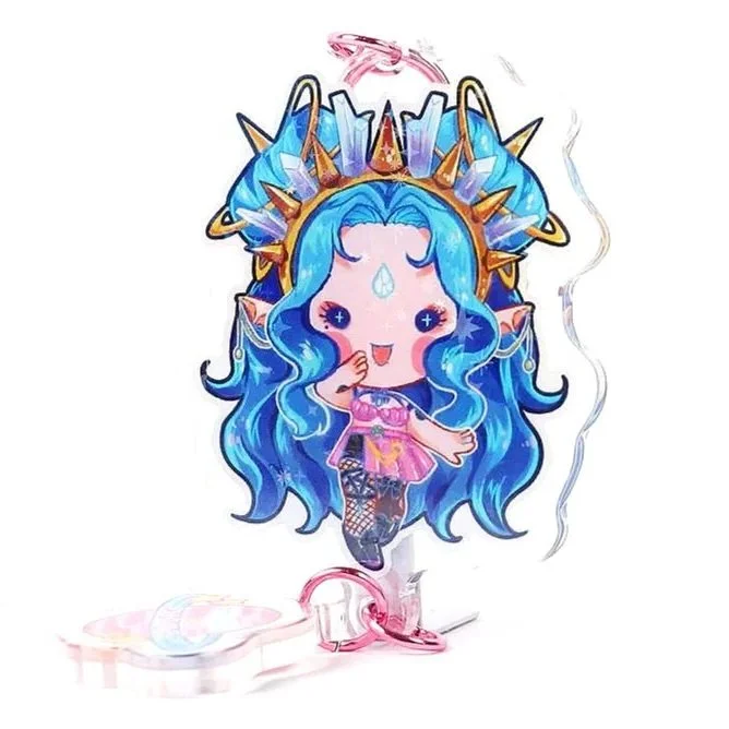 Chibi Nixie 2 Tier Keychain
