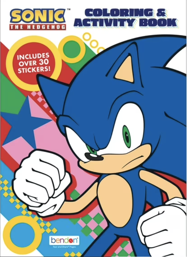 Sonic  Coloring & Activity Book