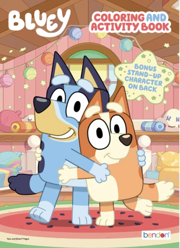 Bluey Coloring & Activity Book