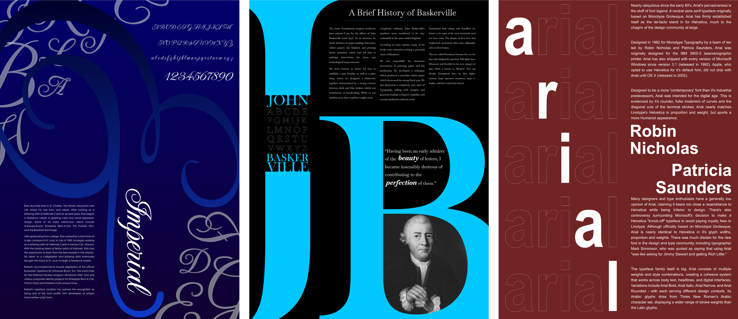 Type Specimen Trilogy