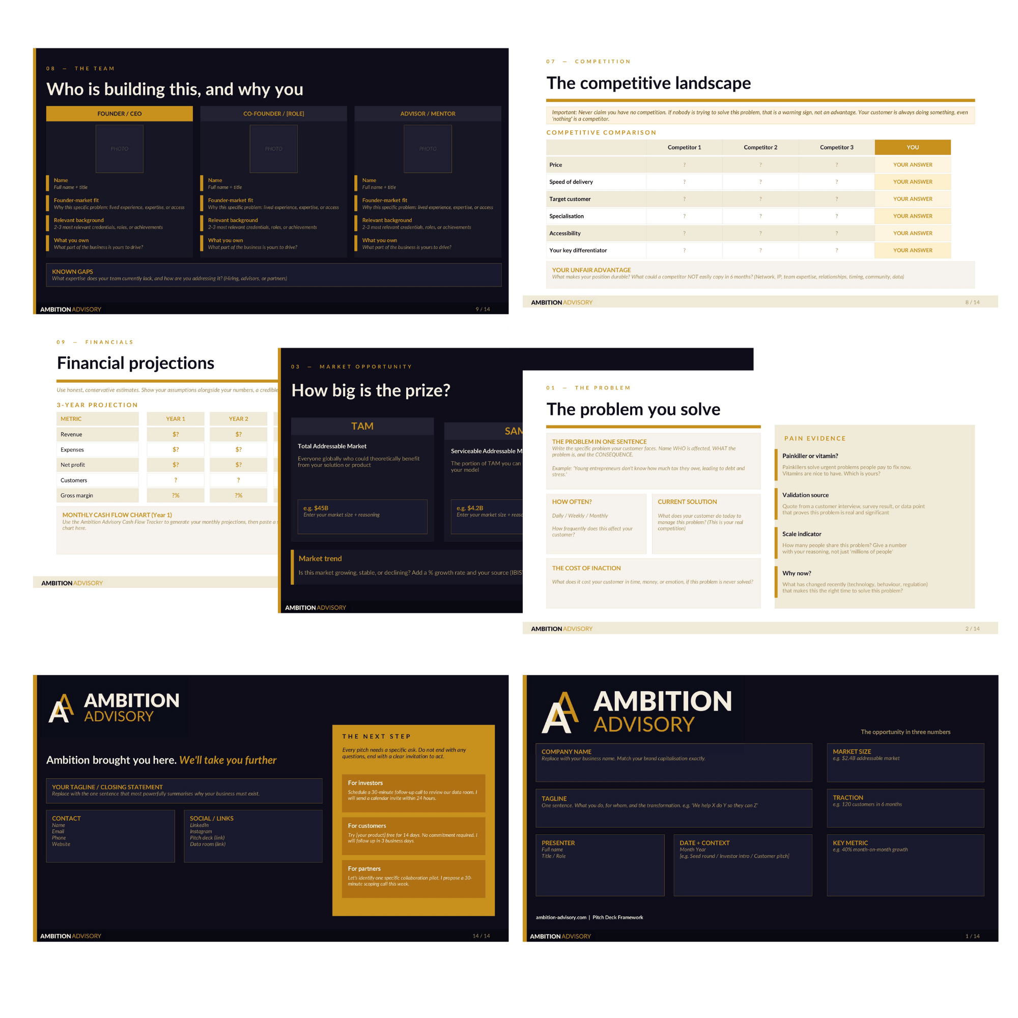 Pitch Deck Framework