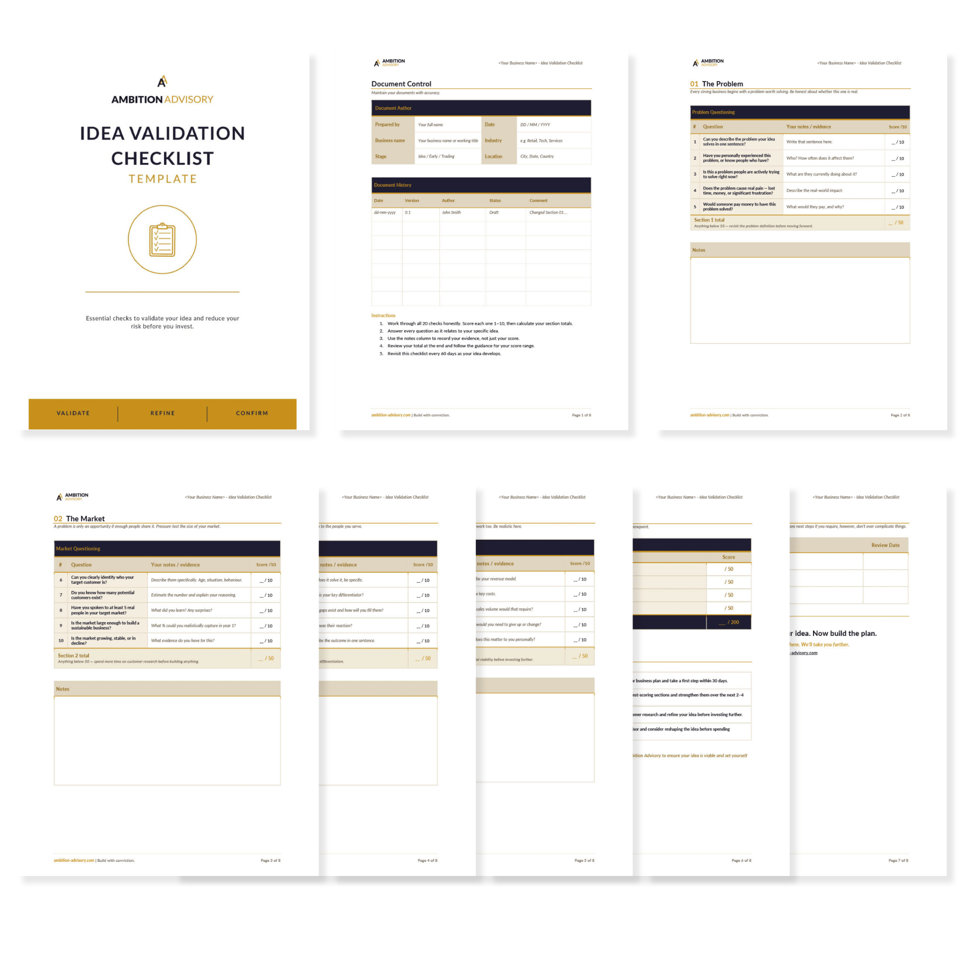 Idea Validation Checklist