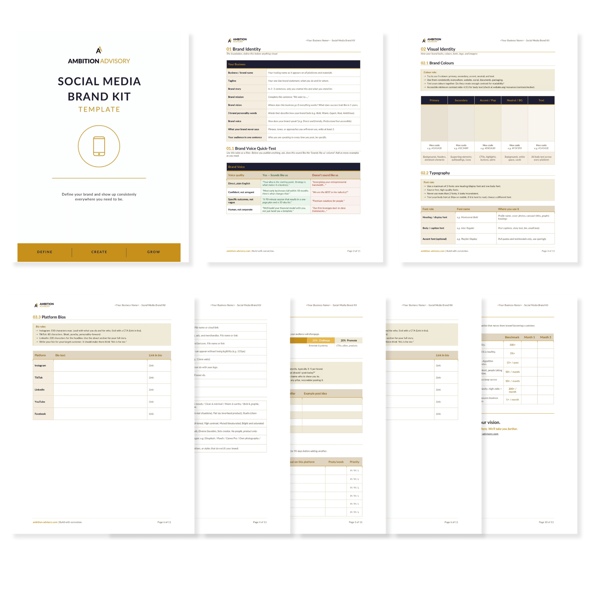 Social Media Brand Kit