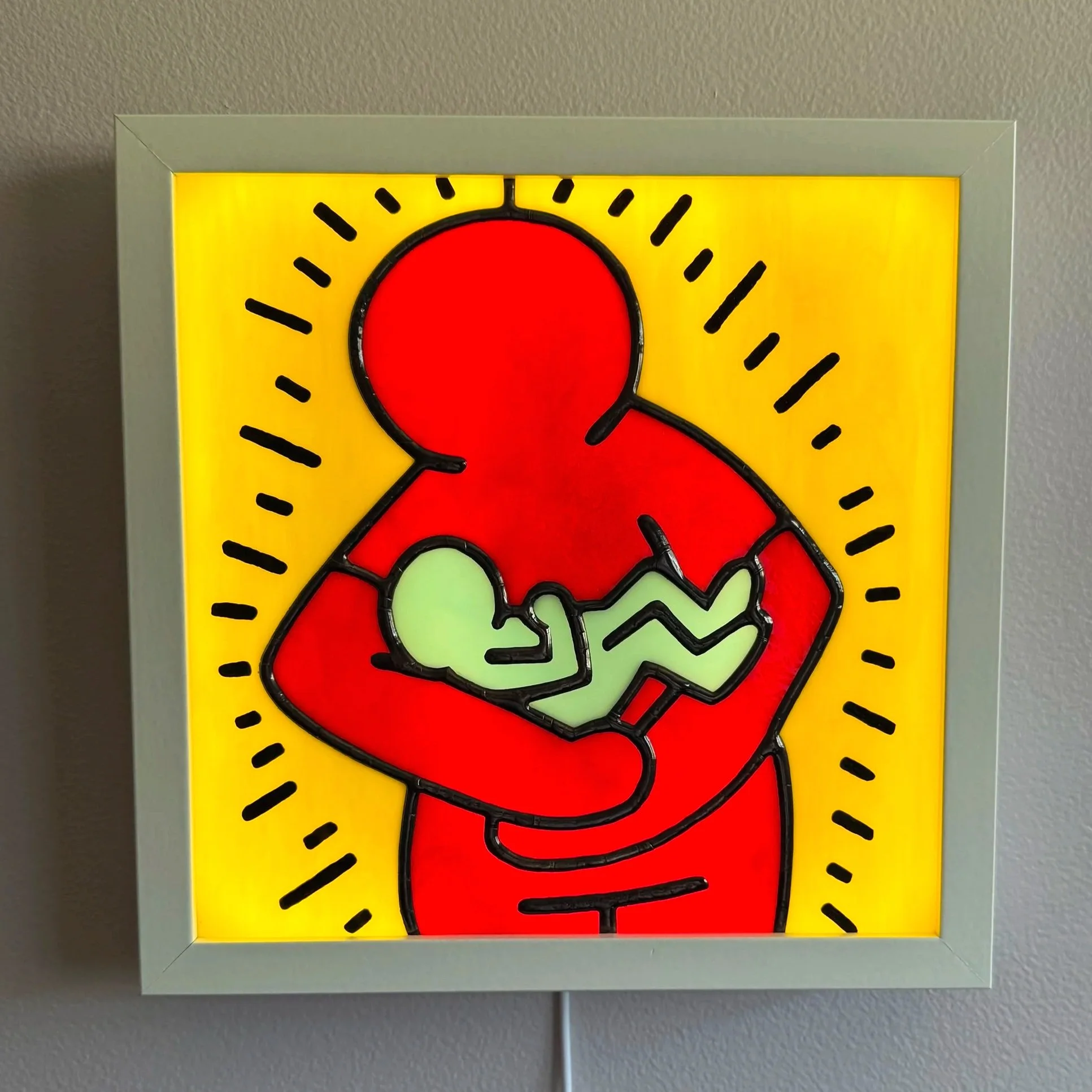 Keith Haring Nursery Night Light 