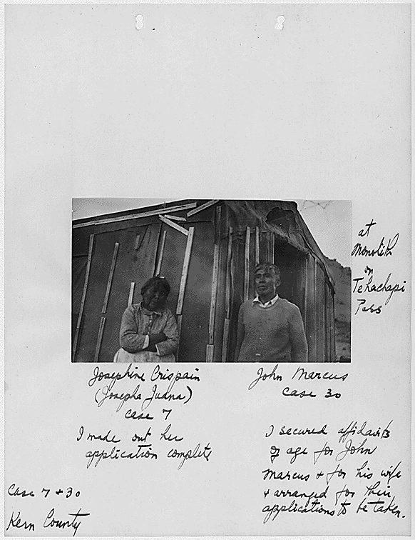 Photograph of Josephine Crispain and John Marcus