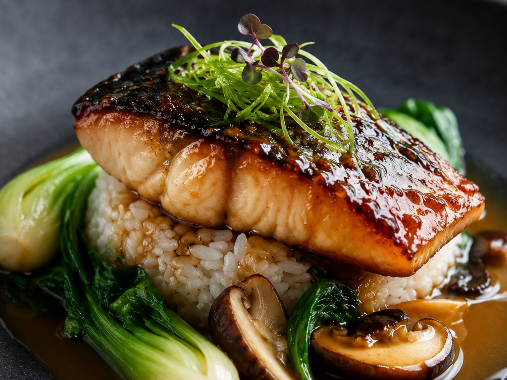 Miso-Glazed Salmon