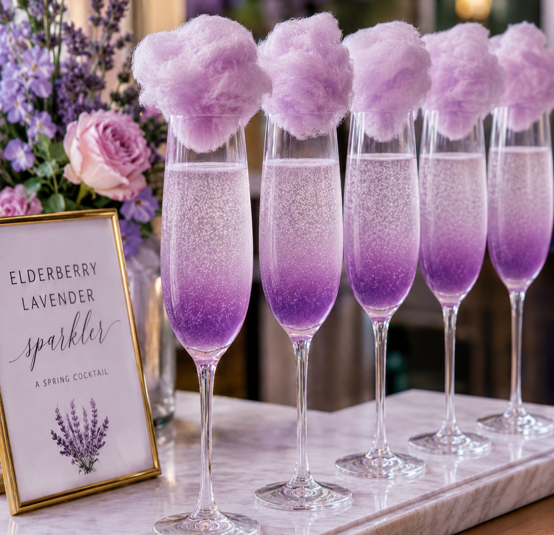  Elderberry Lavender Sparkler