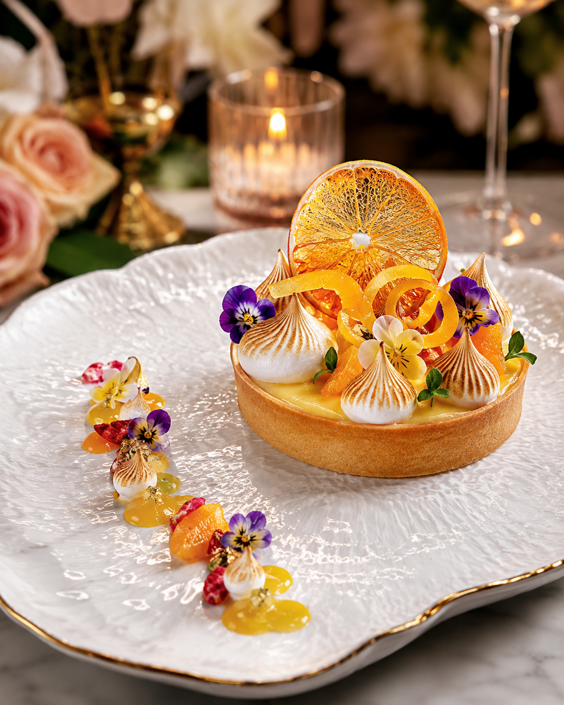 Citrus Meringue Tart