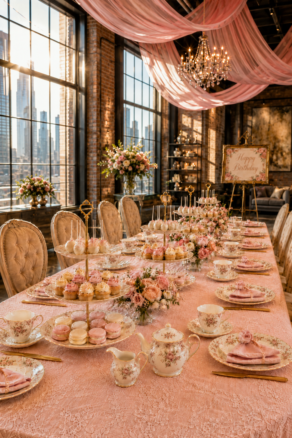  Child's Birthday Tea Party