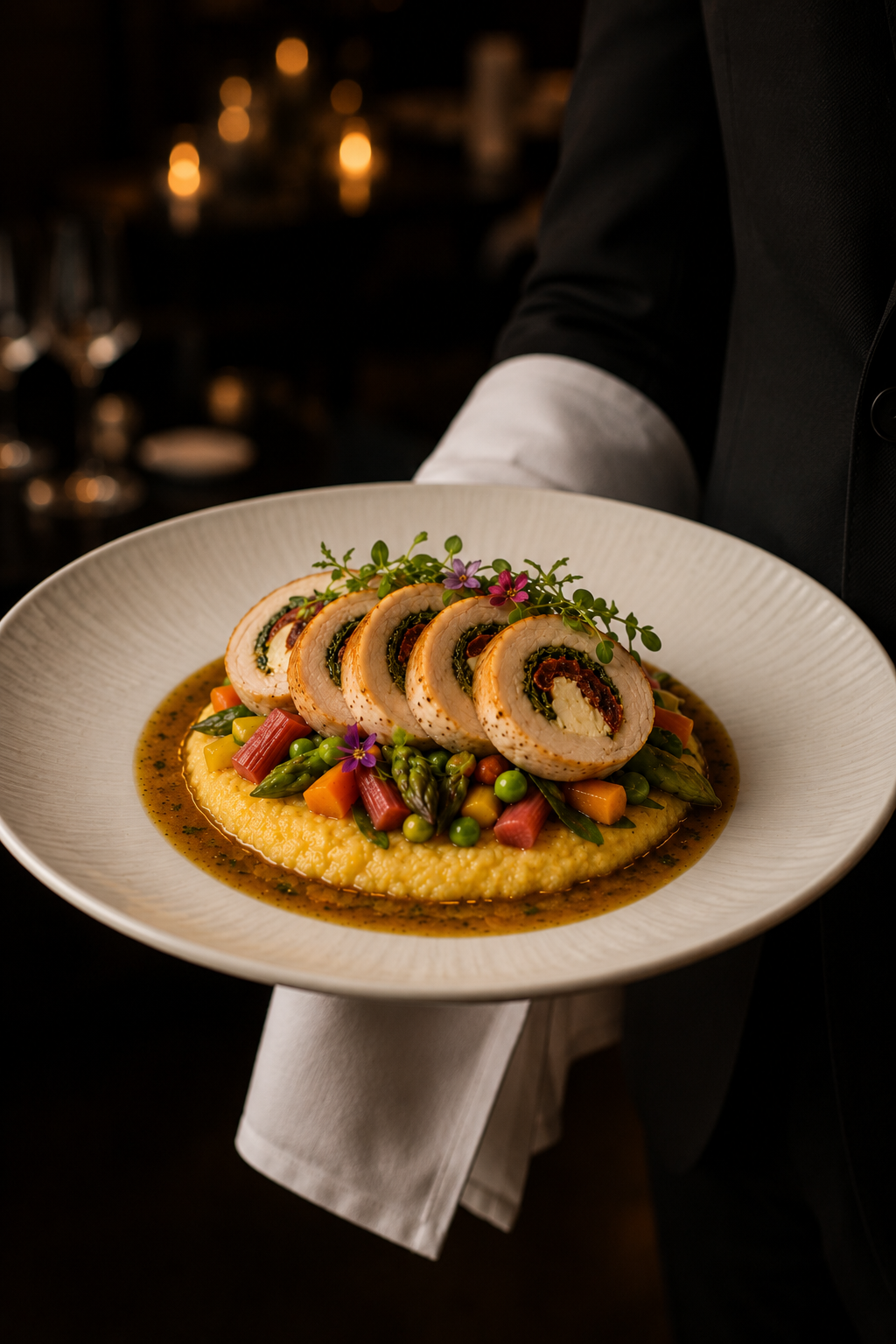 Spring Chicken Roulade