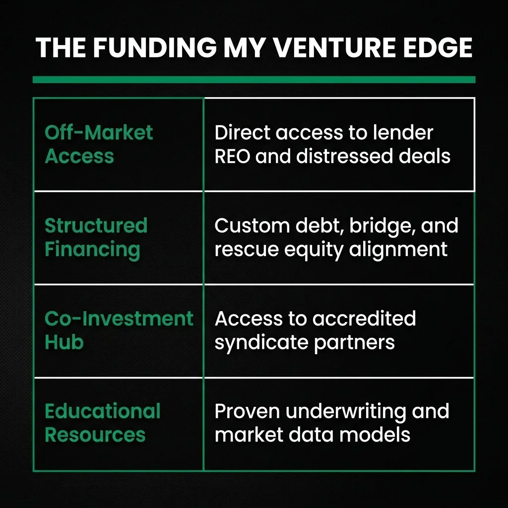 THE FUNDING MY VENTURE EDGE