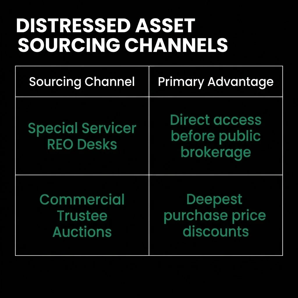 DISTRESSED ASSET SOURCING CHANNELS