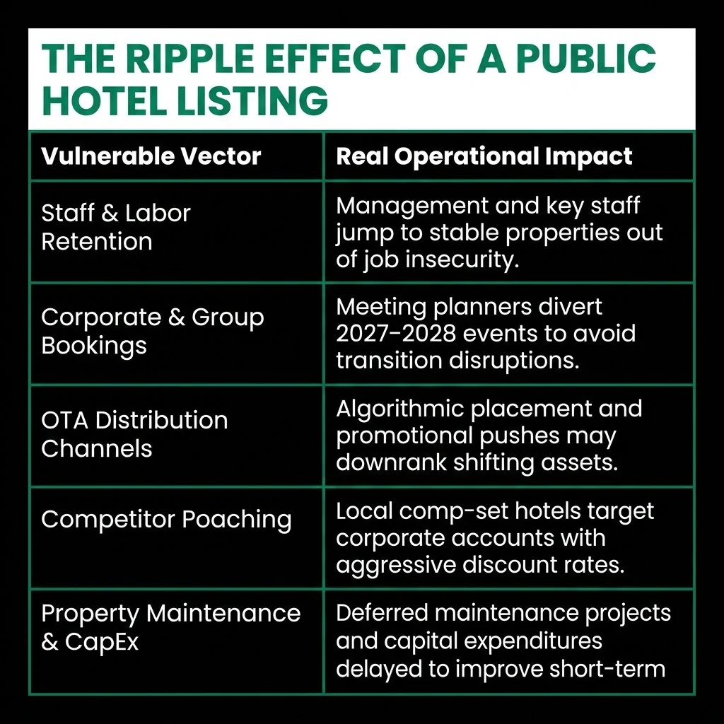 THE RIPPLE EFFECT OF A PUBLIC HOTEL LISTING