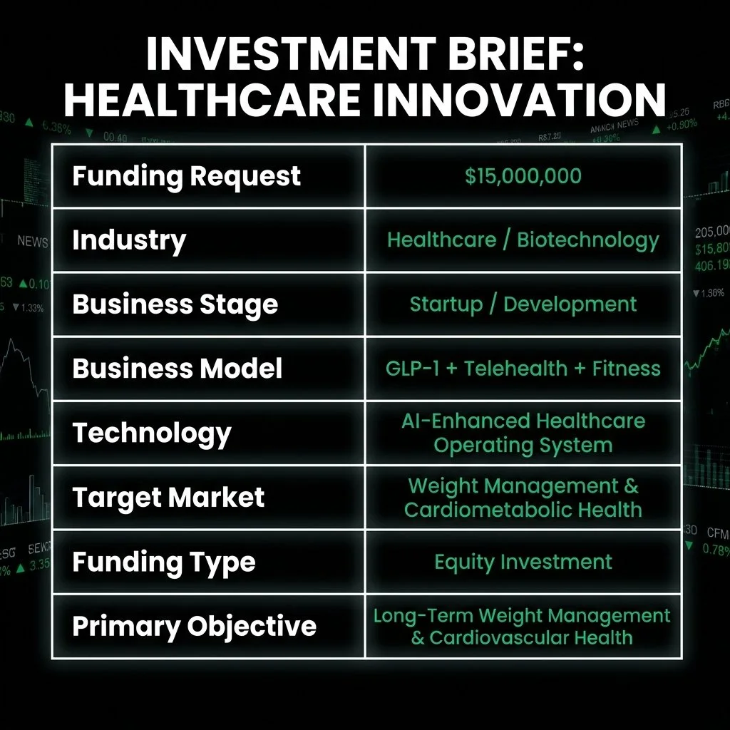 GLP1 Biotechnology Funding Request