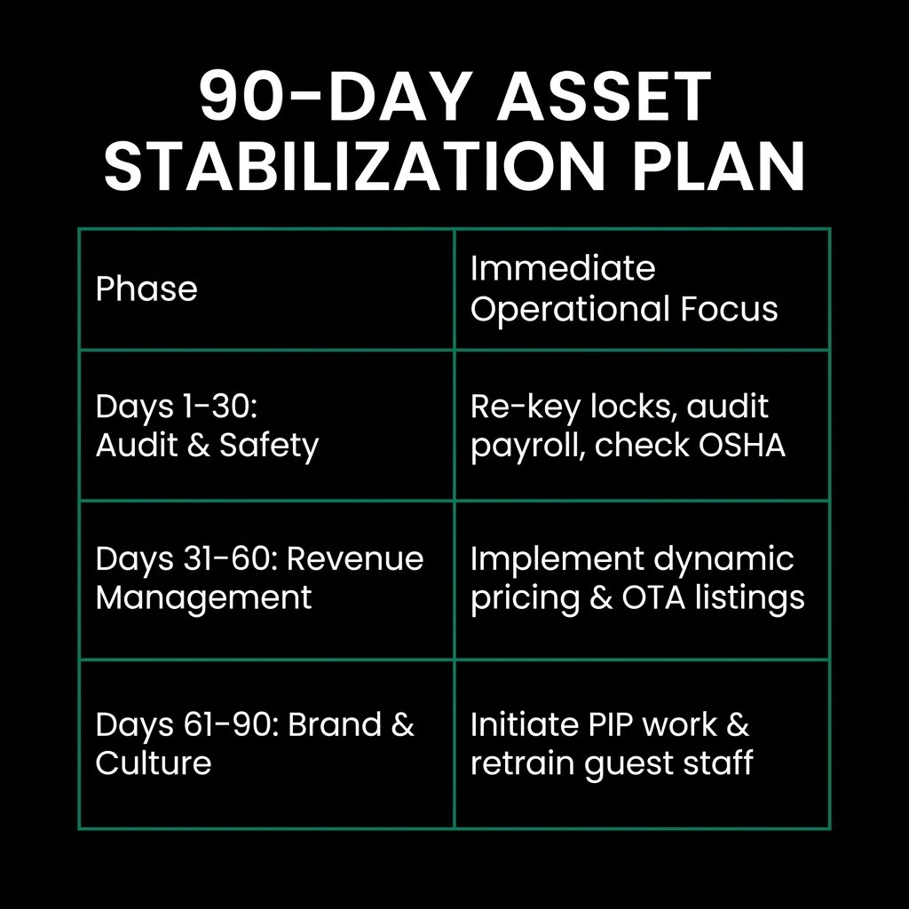 90-DAY ASSET STABILIZATION PLAN