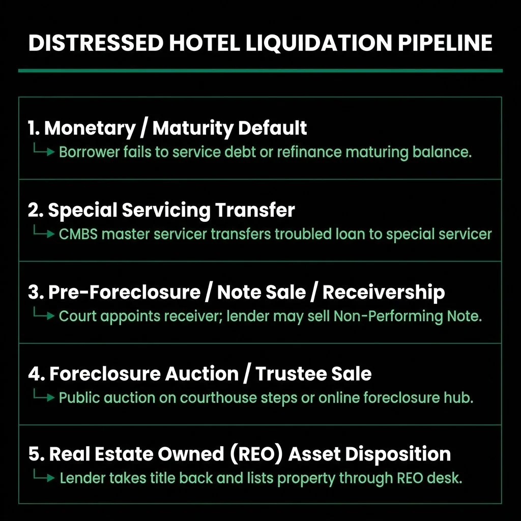 DISTRESSED HOTEL LIQUIDATION PIPELINE