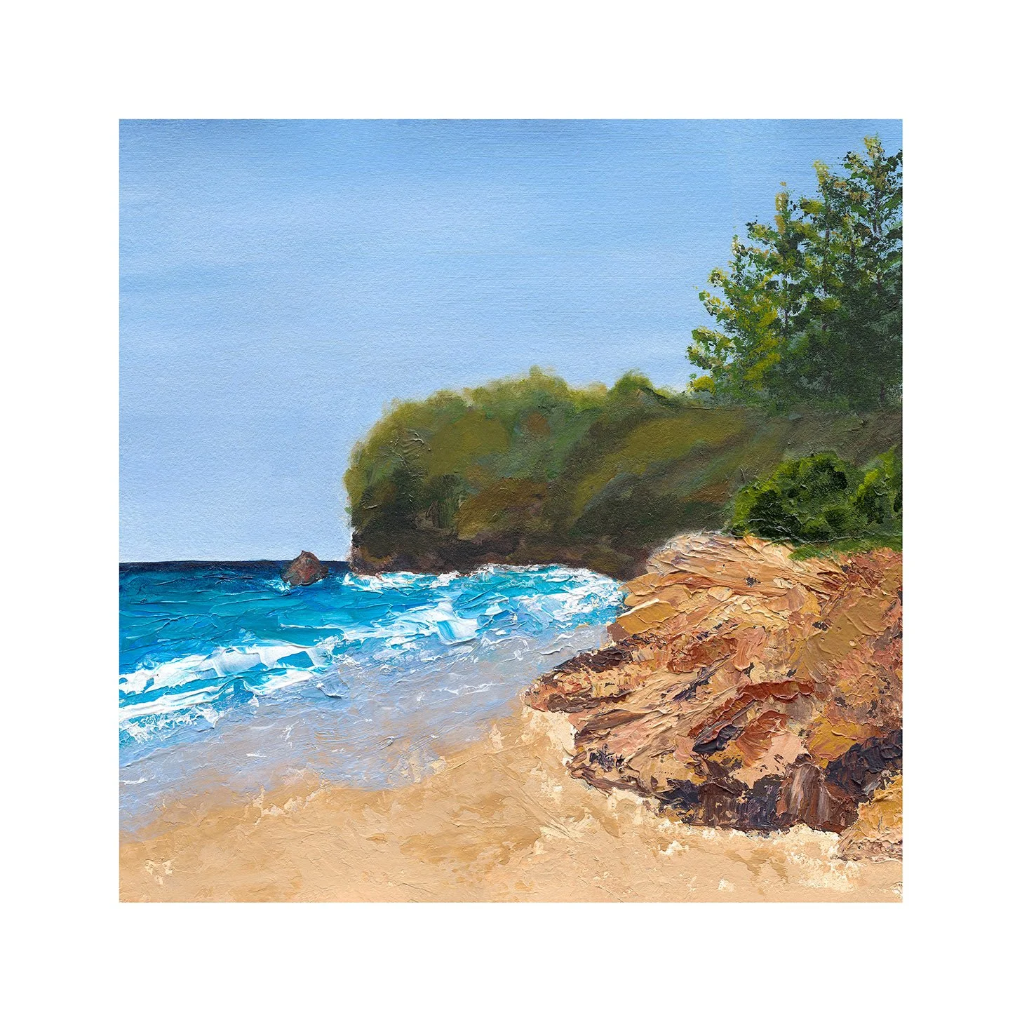 Norfolk Pines Sentential - Fine Art Print
