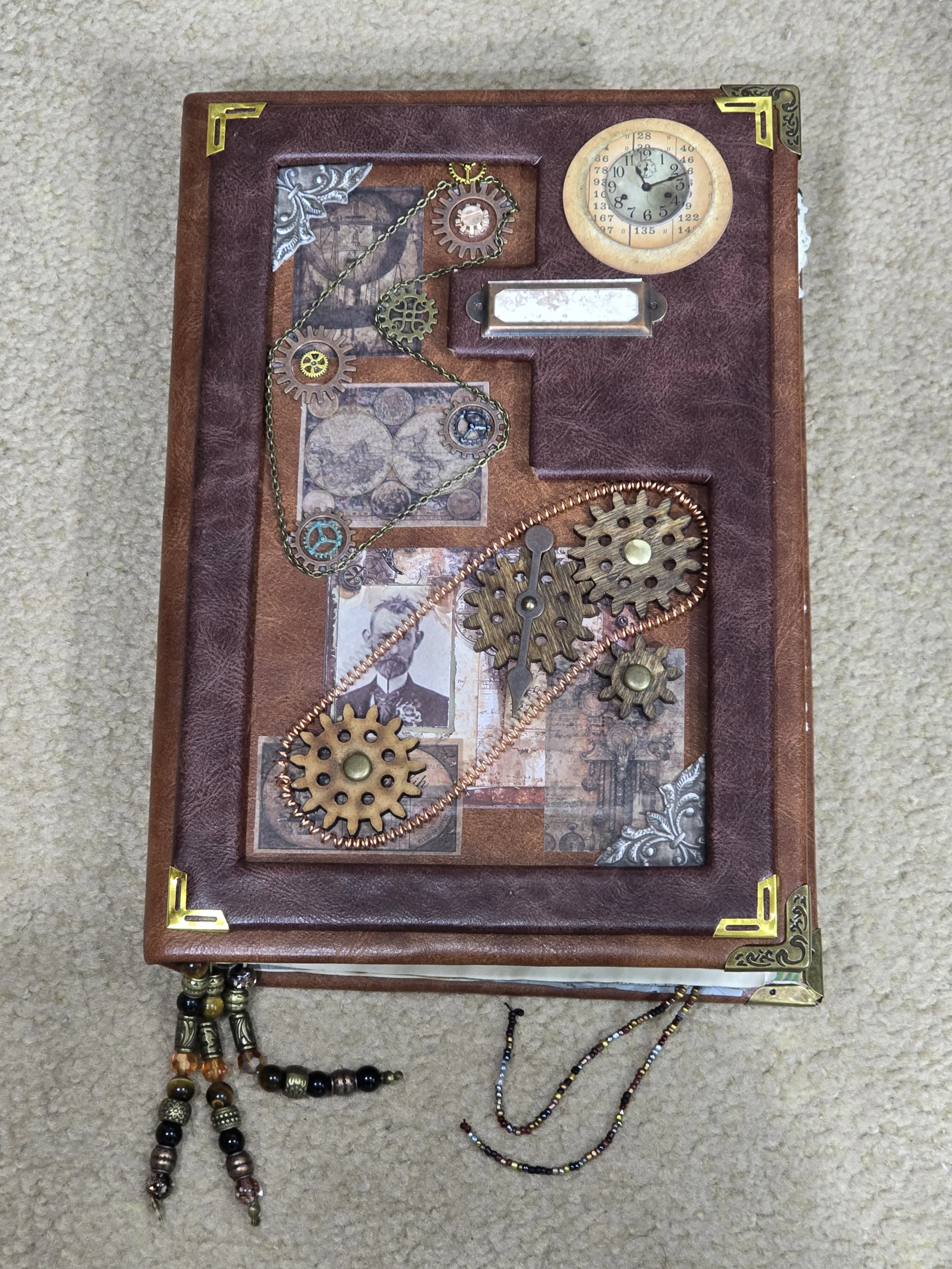 Steampunk themed Journal