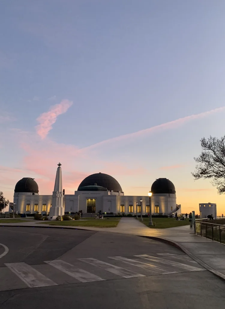 Griffith Observatory overlooking Los Angeles