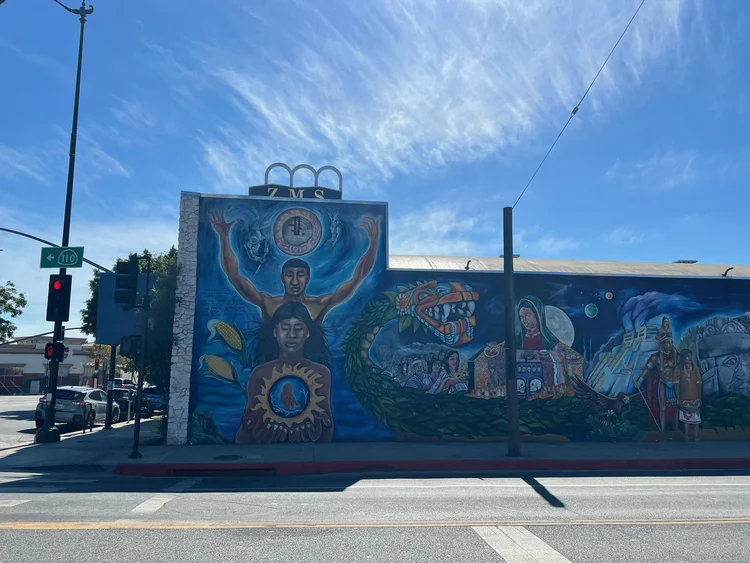 Silver Lake neighborhood in Los Angeles