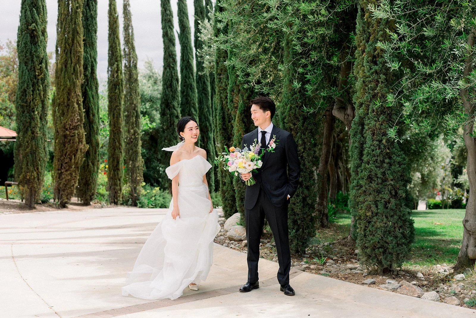Lynn & Yoonho - Mount Palomar Winery - Temecula