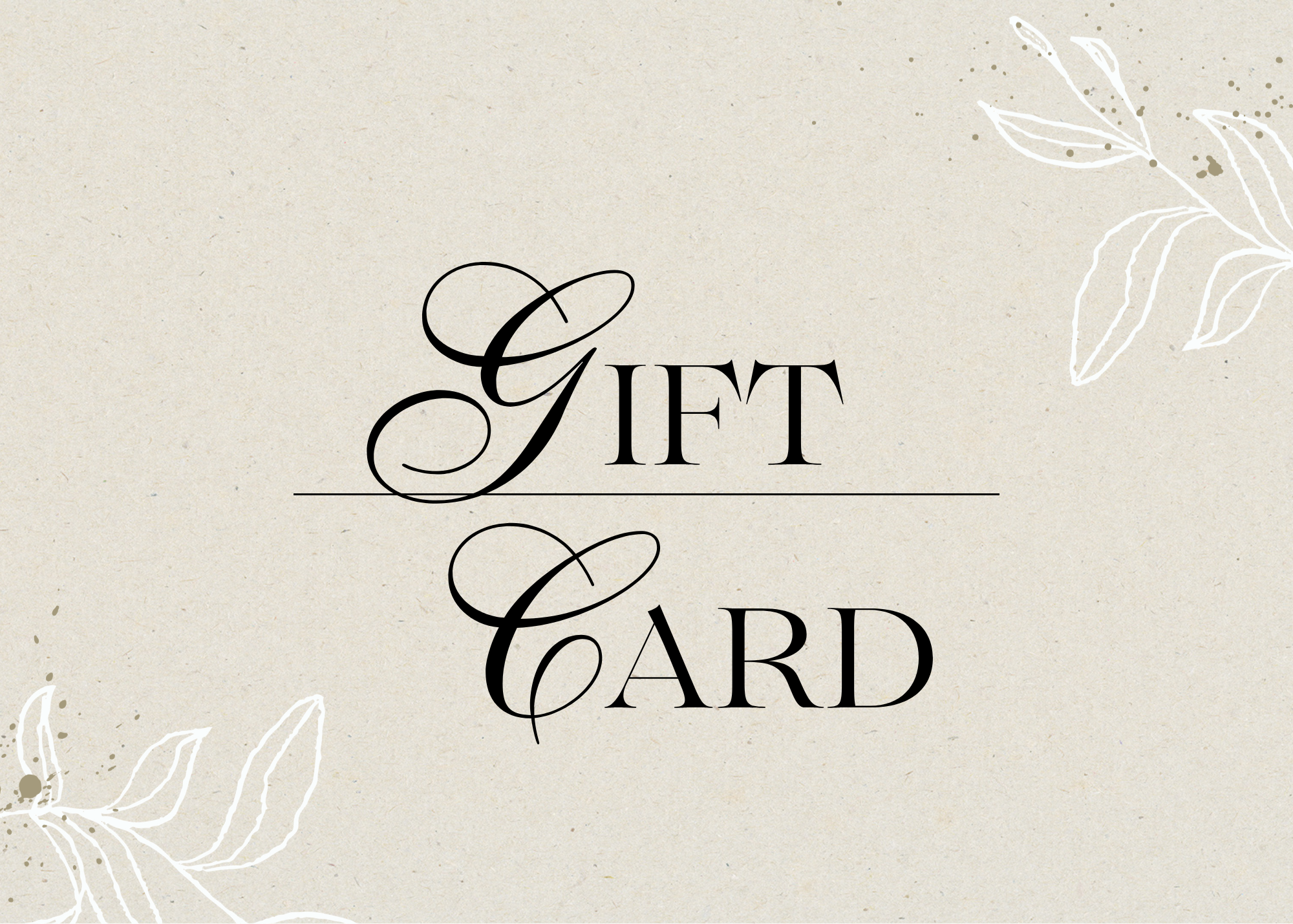 Gift card