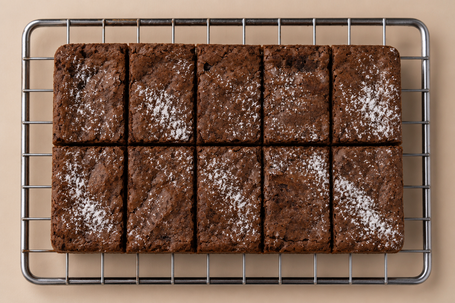 Classic Chocolate Brownie Slab (10 pieces)