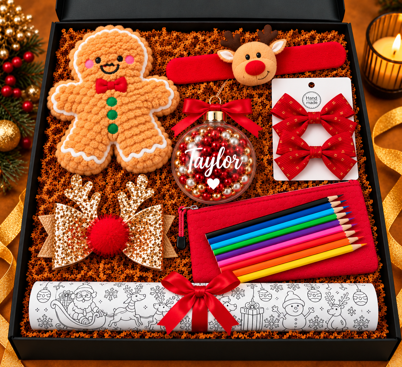 Festive Gingerbread Gift Box Flat Lay.png