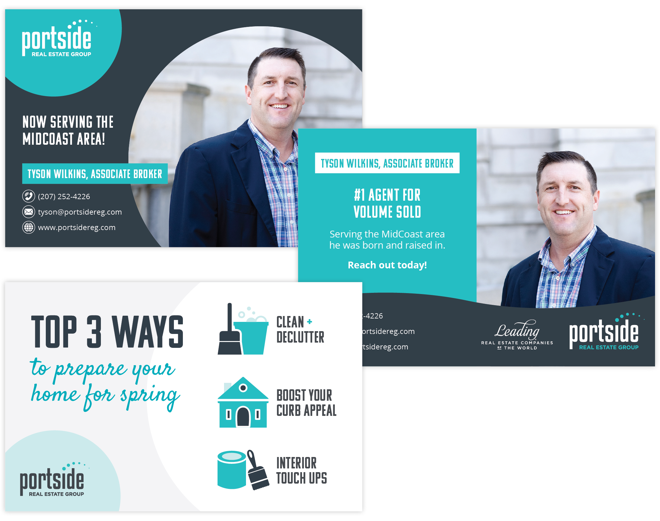Customizable Agent Postcards