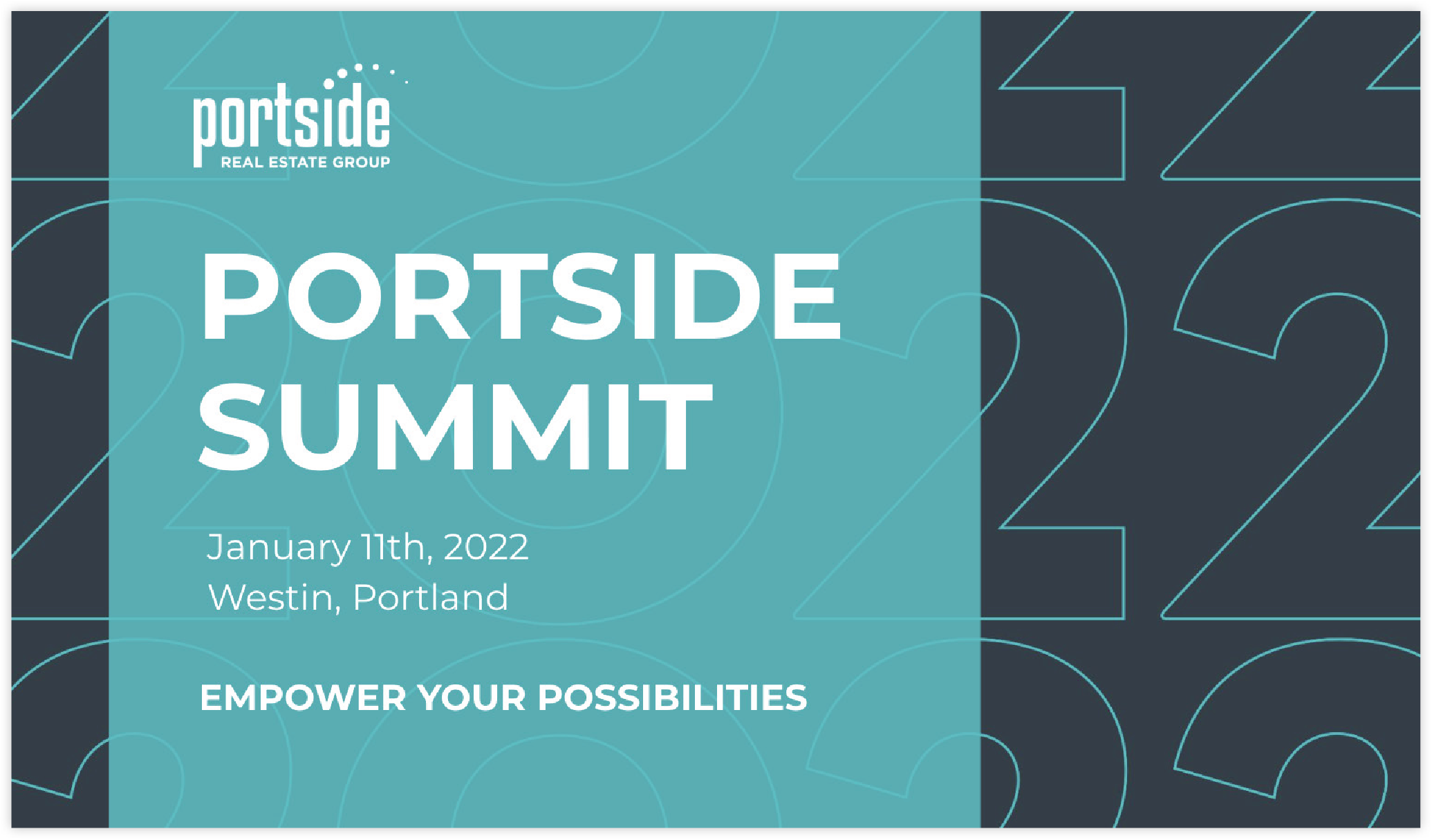 Summit Presentation Cover Design