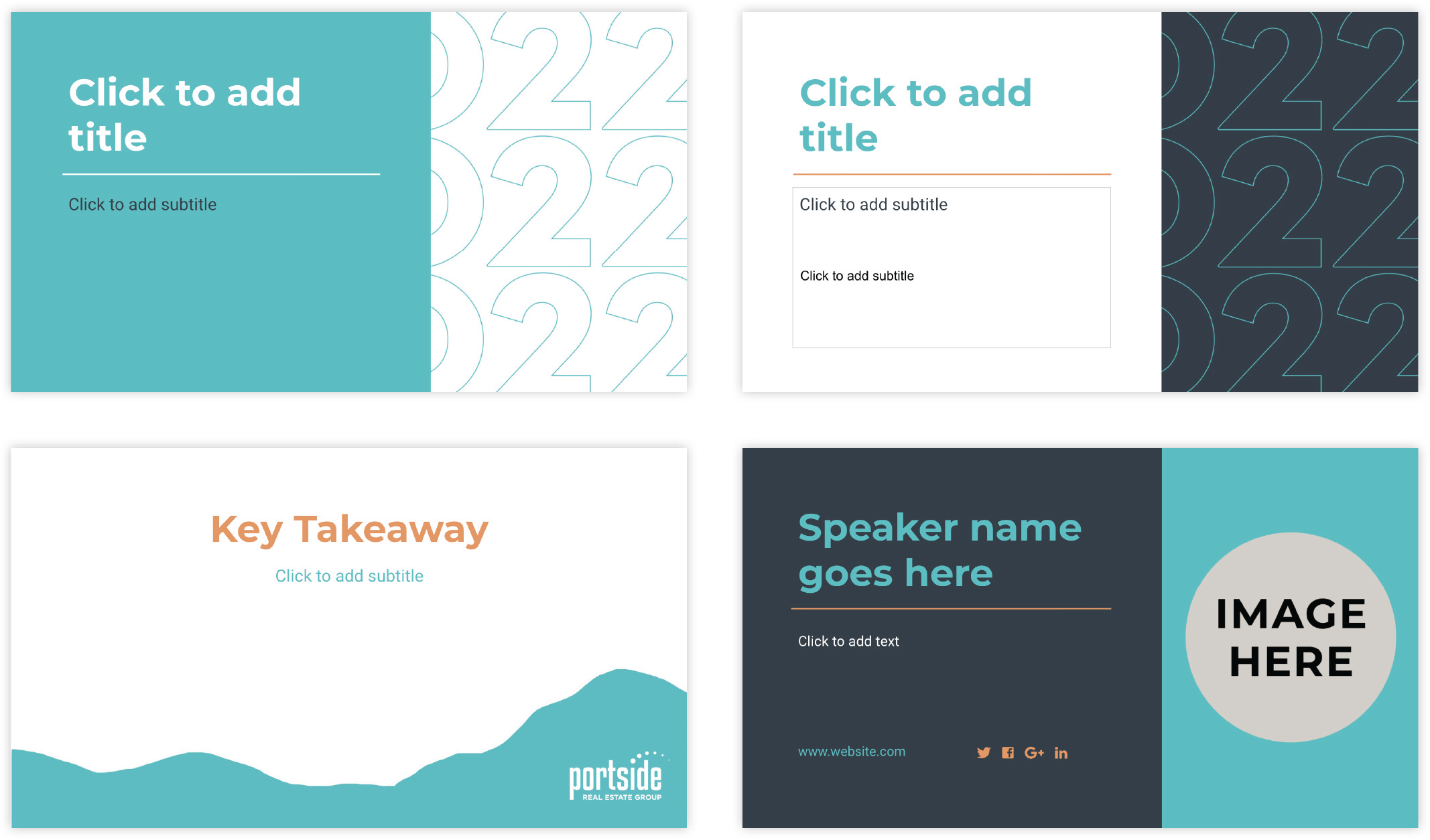 Summit Presentation Template Design